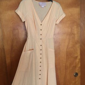 Buttercup Yellow "Vanessa" Dress